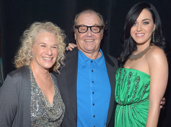Carole King, Jack Nicholson, Katy Perry Carole King, Jack Nicholson, Katy Perry